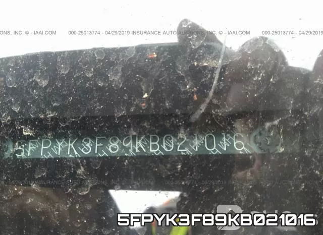 5FPYK3F89KB021016 фото 9