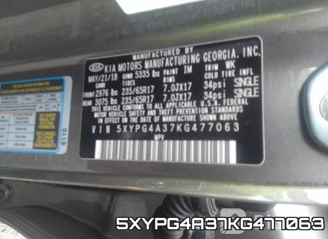 5XYPG4A37KG477063 фото 10