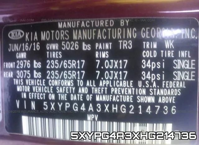 5XYPG4A3XHG214736 фото 10