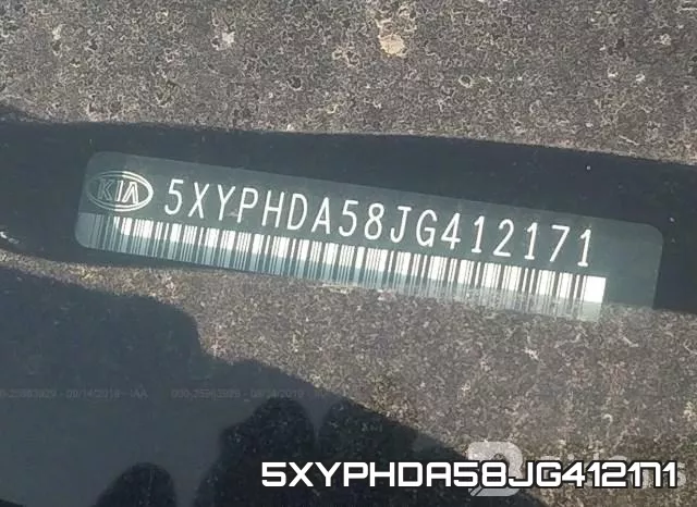 5XYPHDA58JG412171 фото 9