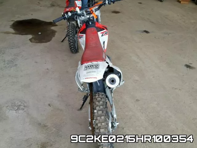 9C2KE0215HR100354 фото 5
