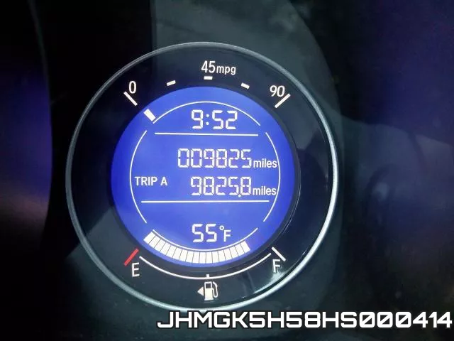JHMGK5H58HS000414 фото 9