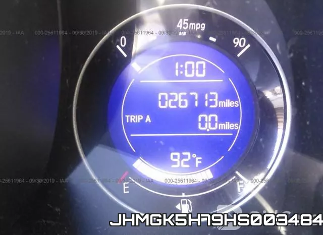 JHMGK5H79HS003484 фото 8
