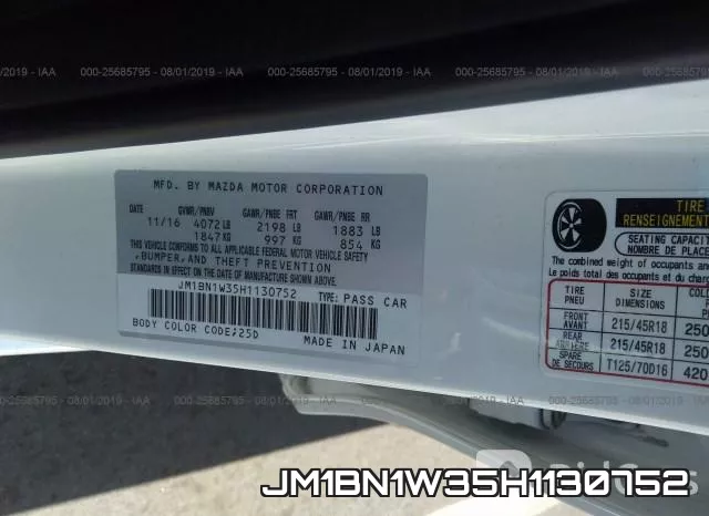 JM1BN1W35H1130752 фото 10