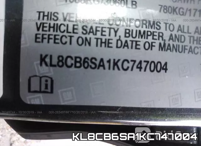 KL8CB6SA1KC747004 фото 10