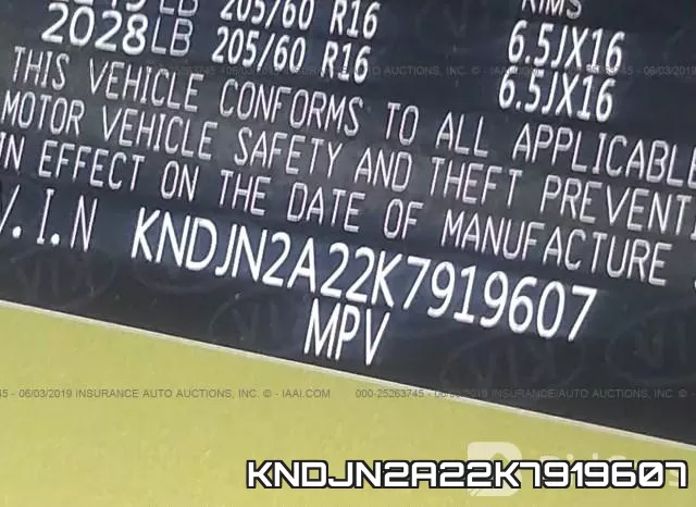 KNDJN2A22K7919607 фото 10