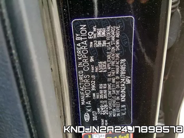 KNDJN2A24J7898578 фото 2