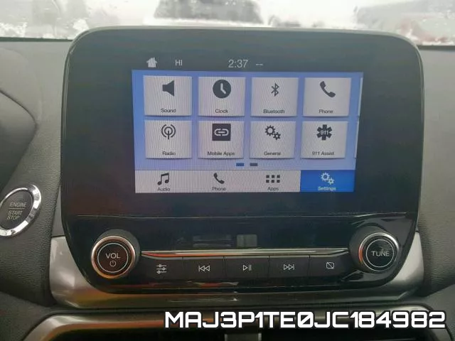MAJ3P1TE0JC184982 фото 10