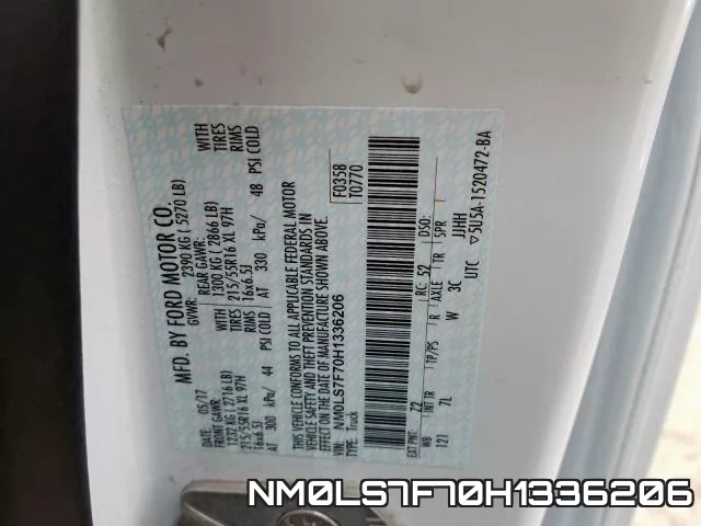 NM0LS7F70H1336206 фото 2