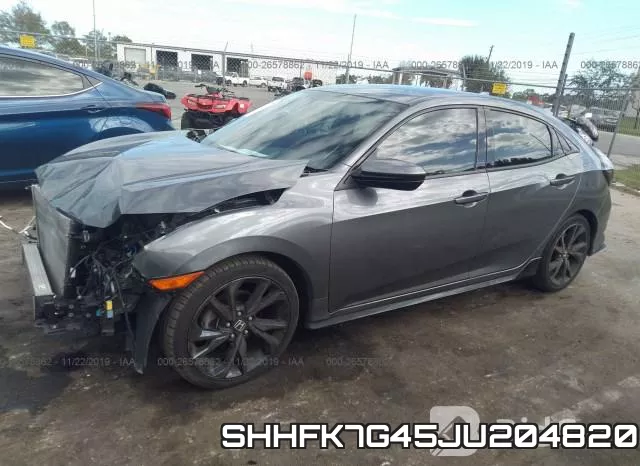 SHHFK7G45JU204820 фото 3