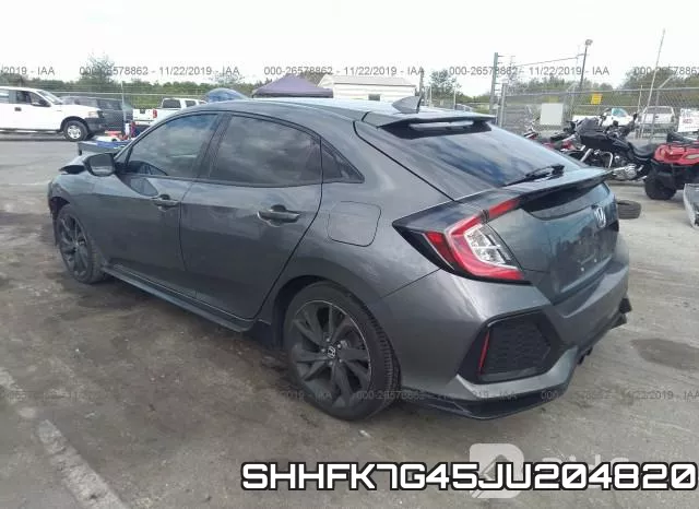 SHHFK7G45JU204820 фото 4