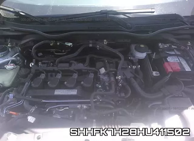 SHHFK7H28HU411502 фото 2