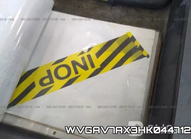 WVGAV7AX3HK044712 фото 8