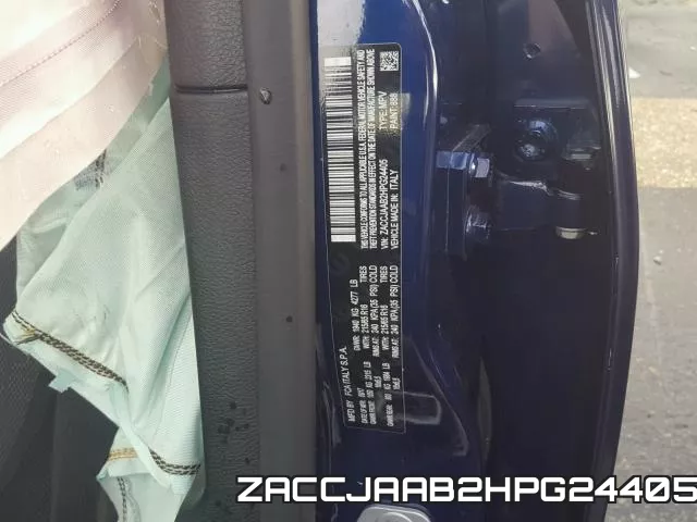 ZACCJAAB2HPG24405 фото 2