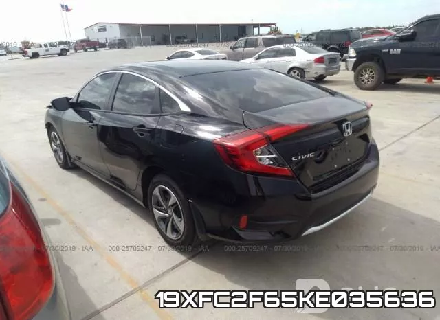19XFC2F65KE035636 фото 4