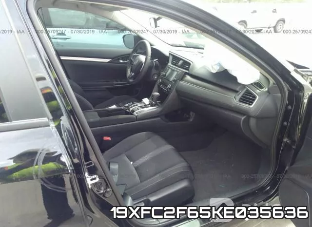 19XFC2F65KE035636 фото 6