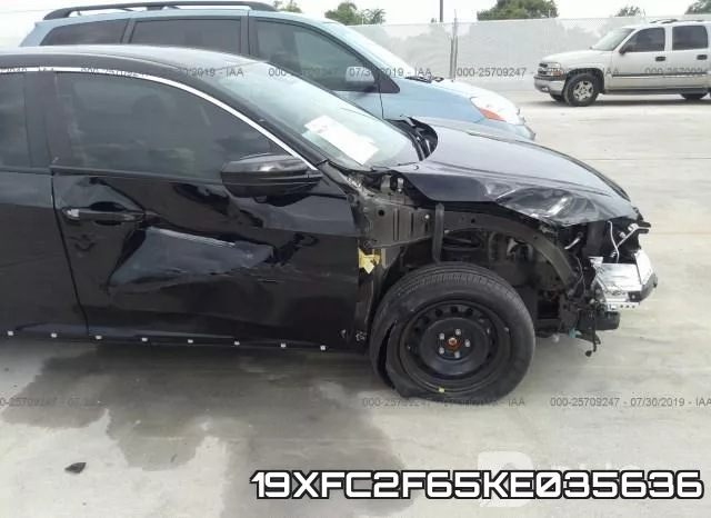 19XFC2F65KE035636 фото 7