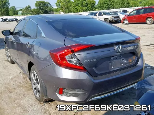 19XFC2F69KE037261 фото 4