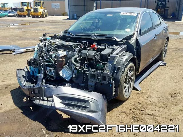 19XFC2F76HE004221 фото 3