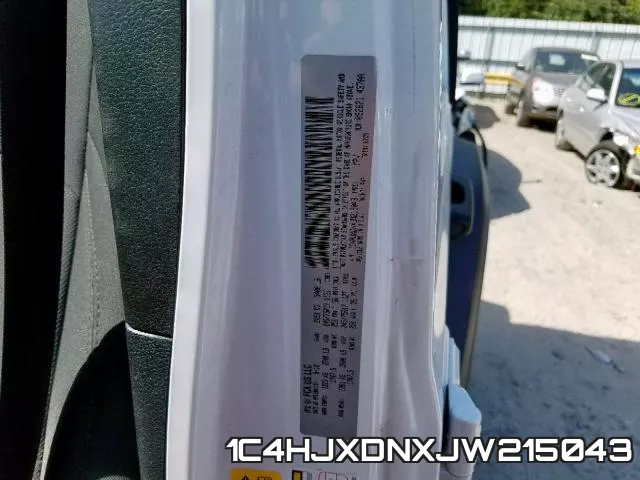 1C4HJXDNXJW215043 фото 2