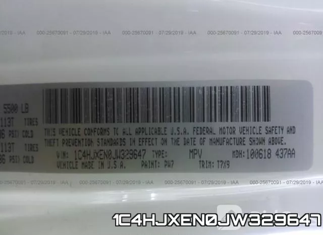1C4HJXEN0JW329647 фото 10