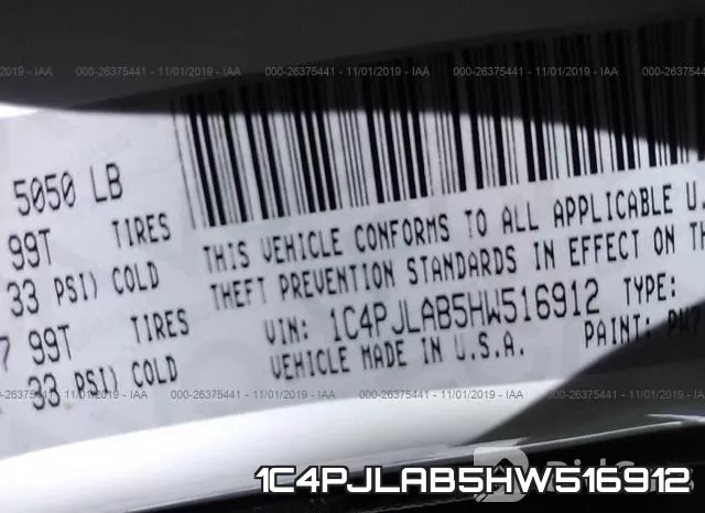 1C4PJLAB5HW516912 фото 10