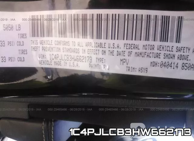 1C4PJLCB3HW662173 фото 10