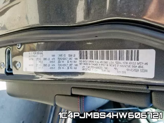 1C4PJMBS4HW606721 фото 2