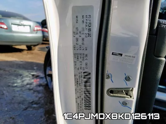 1C4PJMDX8KD126113 фото 2