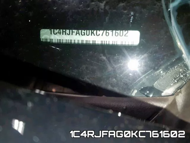 1C4RJFAG0KC761602 фото 2