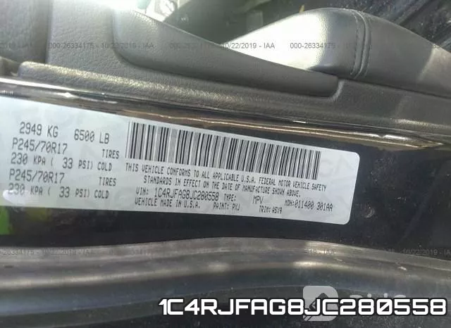 1C4RJFAG8JC280558 фото 10