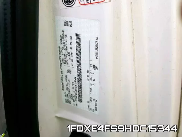 1FDXE4FS9HDC15344 фото 2