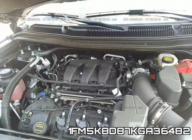 1FM5K8D87KGA36482 фото 2
