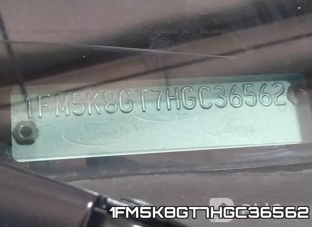 1FM5K8GT7HGC36562 фото 10