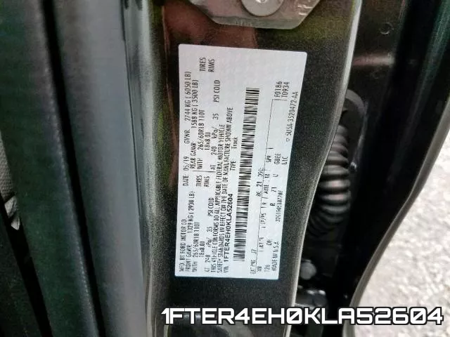 1FTER4EH0KLA52604 фото 2