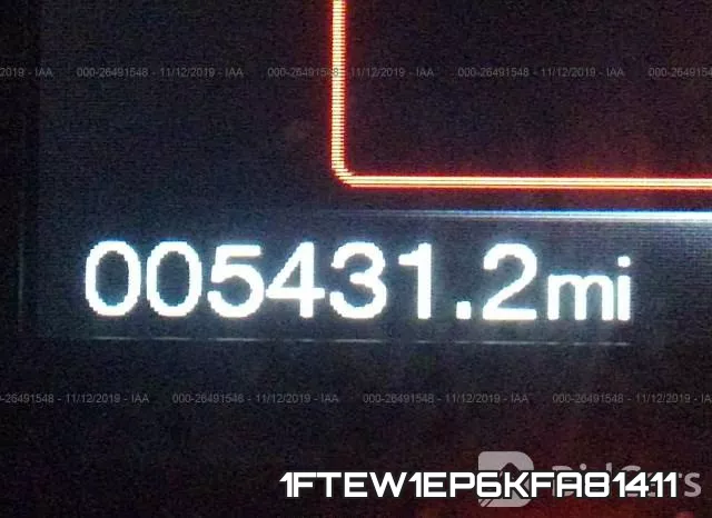 1FTEW1EP6KFA81411 фото 8