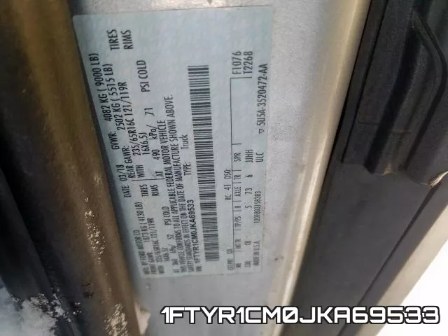 1FTYR1CM0JKA69533 фото 2