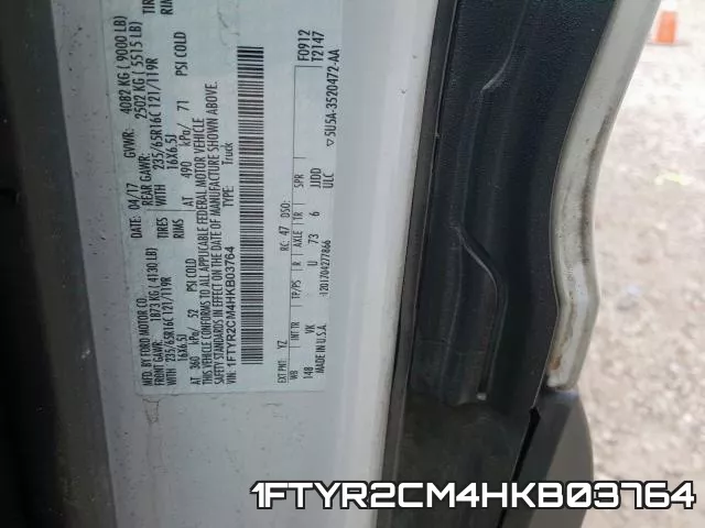 1FTYR2CM4HKB03764 фото 2