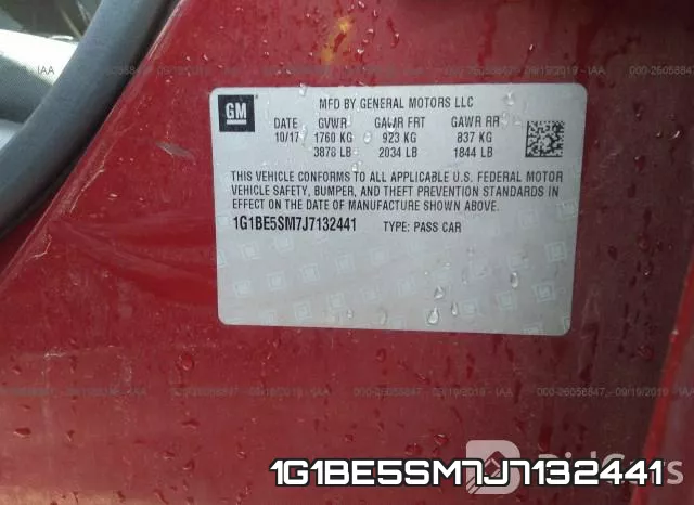 1G1BE5SM7J7132441 фото 10