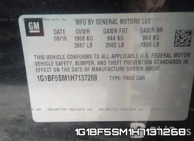 1G1BF5SM1H7137268 фото 10