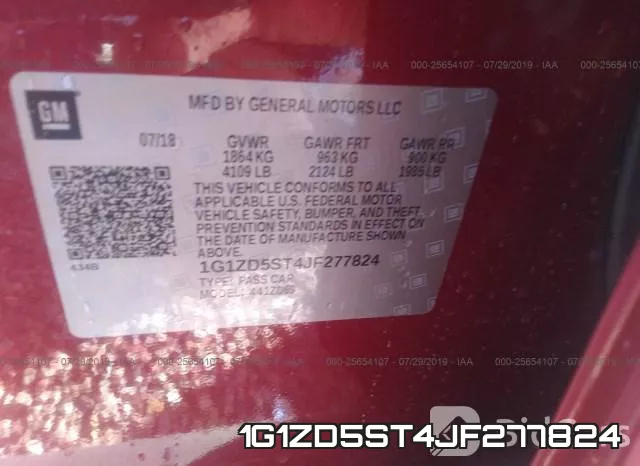 1G1ZD5ST4JF277824 фото 10