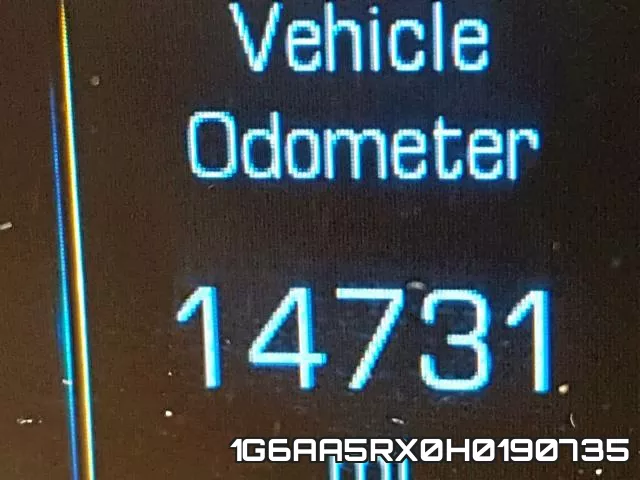 1G6AA5RX0H0190735 фото 8