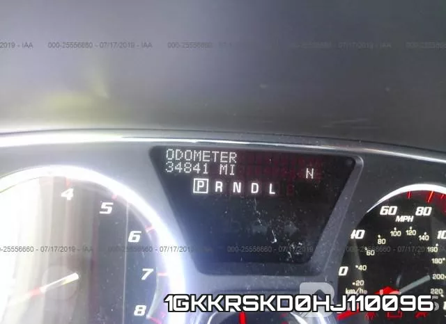 1GKKRSKD0HJ110096 фото 6