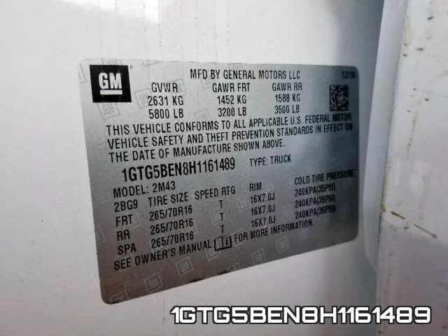 1GTG5BEN8H1161489 фото 2