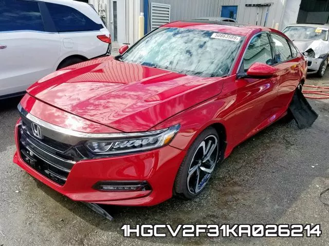 1HGCV2F31KA026214 фото 3