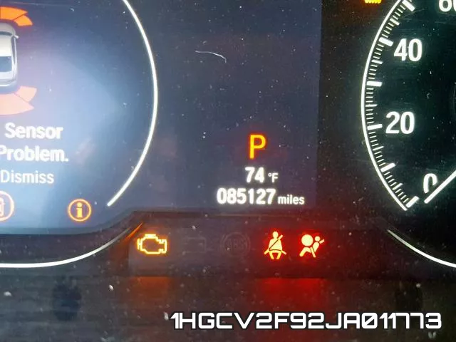 1HGCV2F92JA011773 фото 8