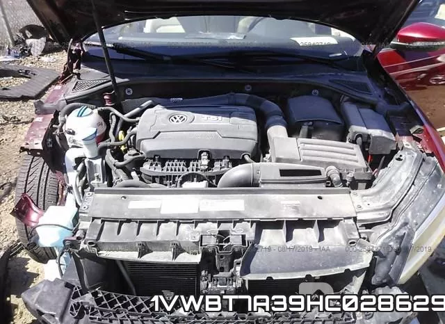 1VWBT7A39HC028629 фото 2
