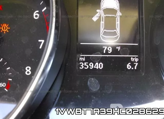 1VWBT7A39HC028629 фото 8