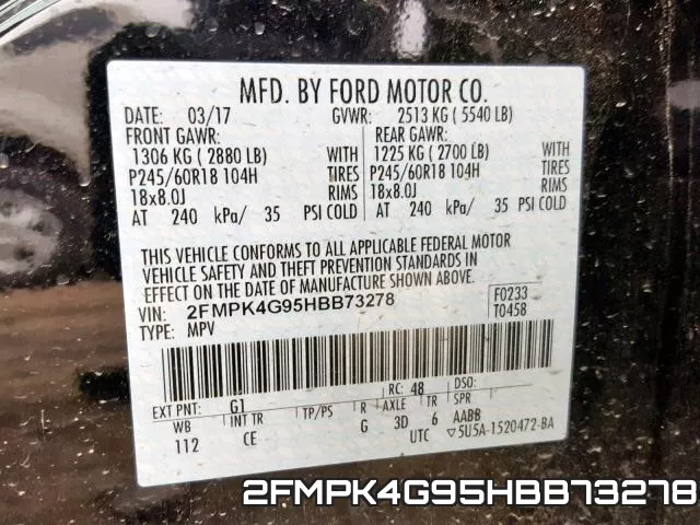 2FMPK4G95HBB73278 фото 2