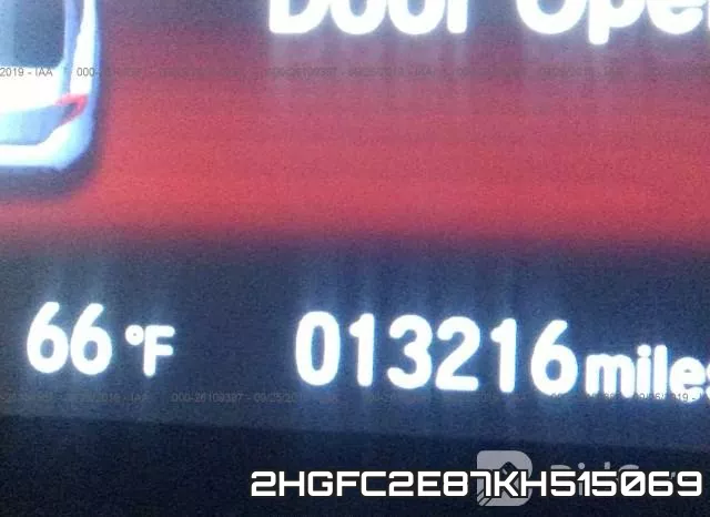 2HGFC2E87KH515069 фото 8